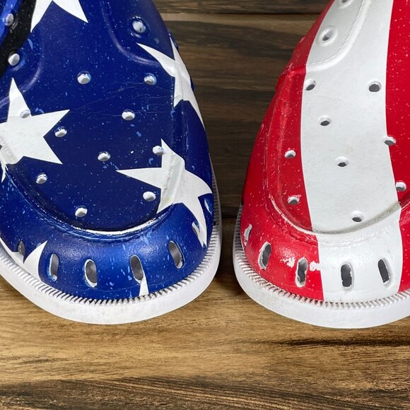 Sperry Authentic Original Float Boat Shoe Mens Size 10 Stars And Stripes USA - Picture 4 of 15